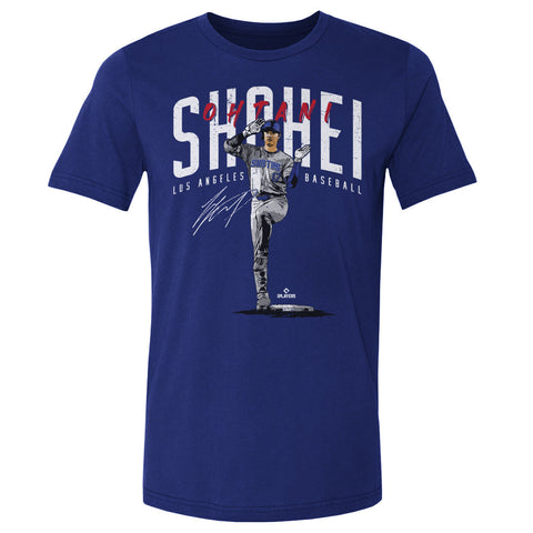 Shohei Ohtani Los Angeles D Base Pose WHT