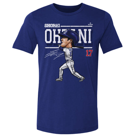 Shohei Ohtani Los Angeles D Cartoon WHT