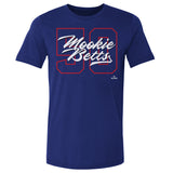 Mookie Betts Los Angeles D Number Script WHT