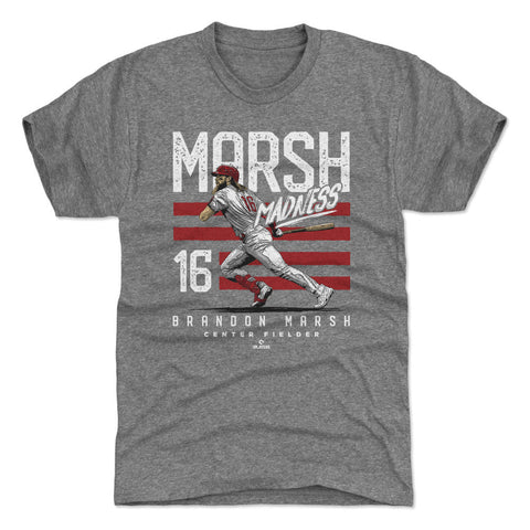 Brandon Marsh Philadelphia Marsh Madness Stripes WHT
