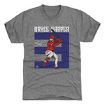Bryce Harper Number B WHT