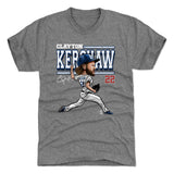 Clayton Kershaw Cartoon WHT