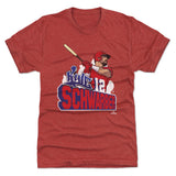 Kyle Schwarber Philadelphia Graffiti WHT