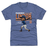 Francisco Lindor Cartoon WHT