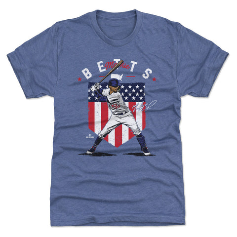 Mookie Betts Los Angeles D Country Flag WHT