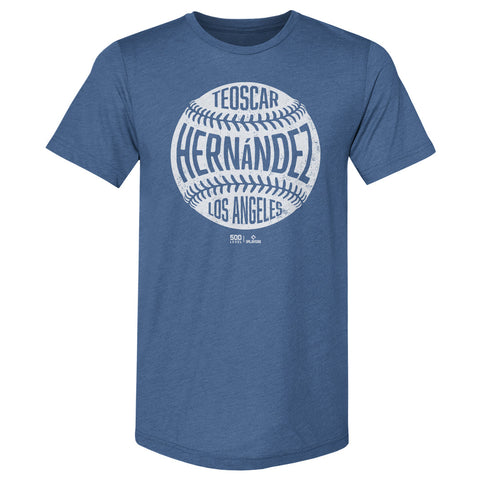 Teoscar Hernandez Los Angeles D Vintage Baseball WHT