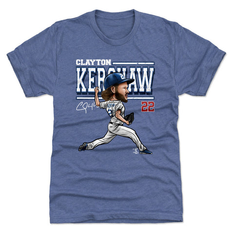 Clayton Kershaw Cartoon WHT