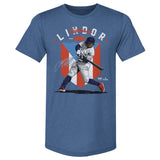 Francisco Lindor New York M Country Flag WHT