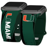 Miami Hurricanes HD Apple Watch Band