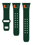 Miami Hurricanes Apple Watch Band