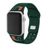 Miami Hurricanes Apple Watch Band