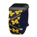 Michigan Wolverines HD Apple Watch Band
