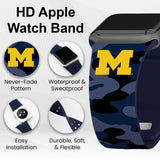 Michigan Wolverines HD Apple Watch Band