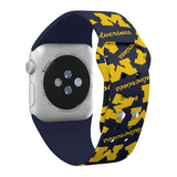 Michigan Wolverines HD Apple Watch Band