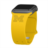 Michigan Wolverines Engraved Apple Watch Band
