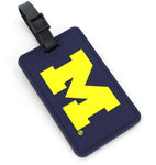 Michigan Wolverines Soft Luggage Tag