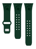 Michigan State Spartans Engraved Apple Watch Band
