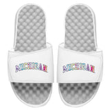 Michigan Tie Dye Slides
