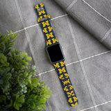 Michigan Wolverines HD Apple Watch Band