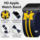 Michigan Wolverines HD Apple Watch Band