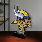 Minnesota Vikings LED Infinity Logo Light