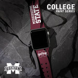 Mississippi State Bulldogs HD Apple Watch Band