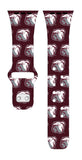 Mississippi State Bulldogs HD Apple Watch Band