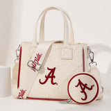 Alabama Crimson Tide Tote Bag with Coin Pouch
