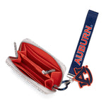 Auburn University Tigers Zip Around Wallet/Wristlet
