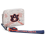 Auburn University Tigers Zip Around Wallet/Wristlet