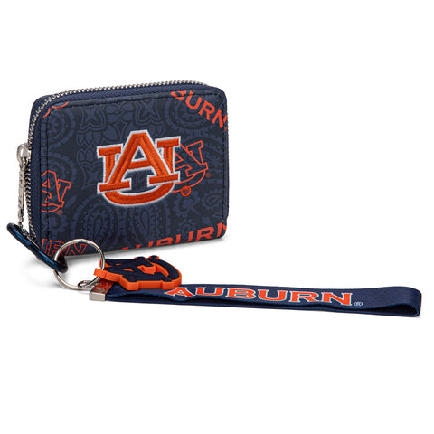 Auburn University Tigers Zip Around Wallet/Wristlet