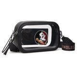 Florida State University Seminoles Stadium Clear Crossbody Bag