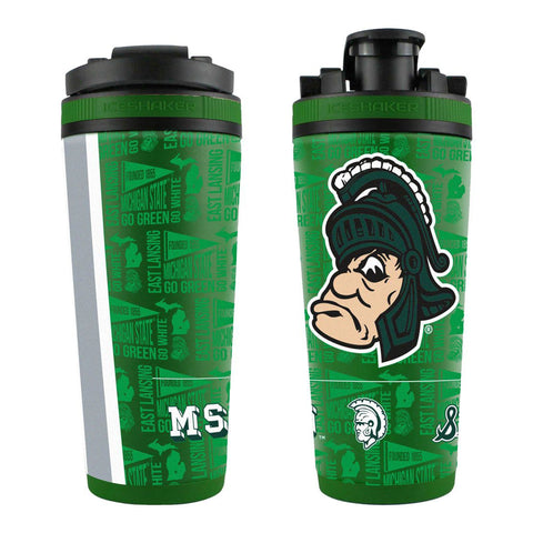 The College Vault - Michigan State Spartans 4D Ice Shaker