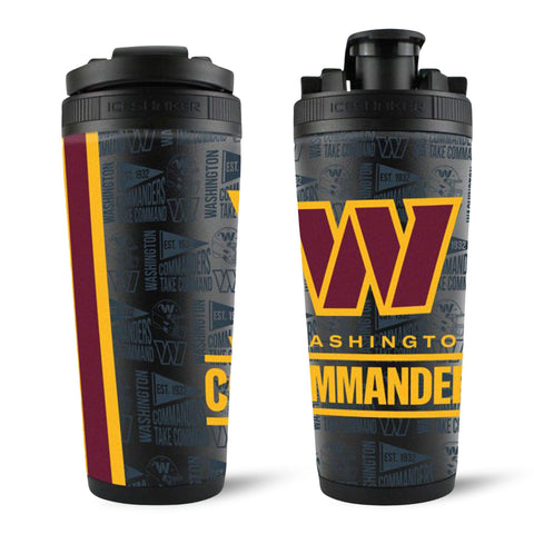 Officially Licensed Washington Commanders 4D Ice Shaker