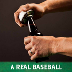 New York Yankees Half Baseball Bottle Opener