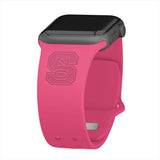 North Carolina State Wolfpack Engraved Apple Watch Band