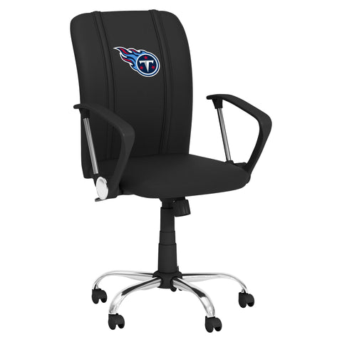Curve Task Chair with  Tennessee Titans Primary Logo