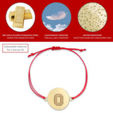 Ohio State Logo Charm Cord Bracelet