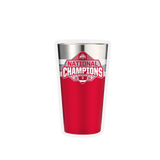 Ohio State Buckeyes 2024 National Champions 16oz Stainless Pint Glass