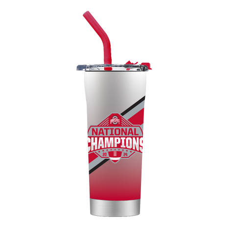 Ohio State Buckeyes 2024 National Champions 24 oz Straw Tumbler