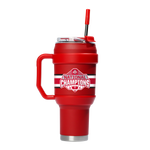 Ohio State 2024 National Champions 40oz Red Stainless Steel Tumbler