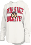 Ohio State Buckeyes "Maxima Glittler" Light Weight Hooded Top