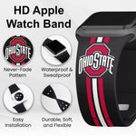 Ohio State Buckeyes HD Apple Watch Band