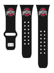 Ohio State Buckeyes Apple Watch Band - Black