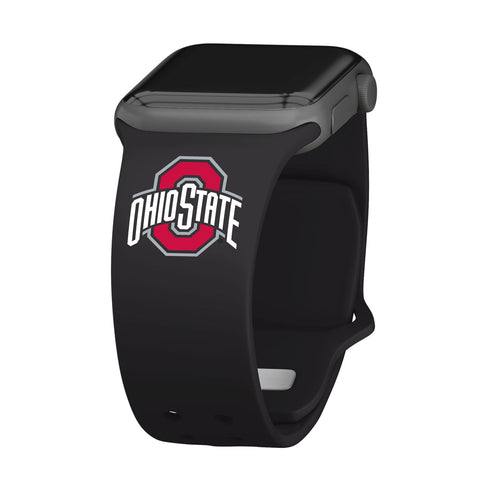 Ohio State Buckeyes Apple Watch Band - Black