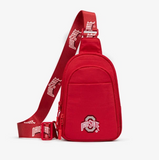 Ohio State Buckeyes Canvas Sling Bag