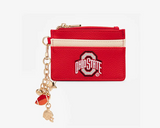 Ohio State Buckeyes Card Holder with Football Charm