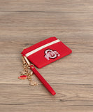 Ohio State Buckeyes Card Holder with Football Charm
