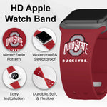 Ohio State Buckeyes HD Apple Watch Band