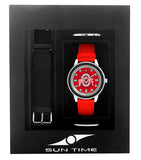 Ohio State Buckeyes Unisex Colors Watch Gift Set